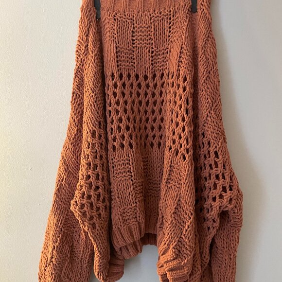 Billabong On The Horizon Cropped Chenille Sweater- Women Sweater Cacao - Picture 1 of 4